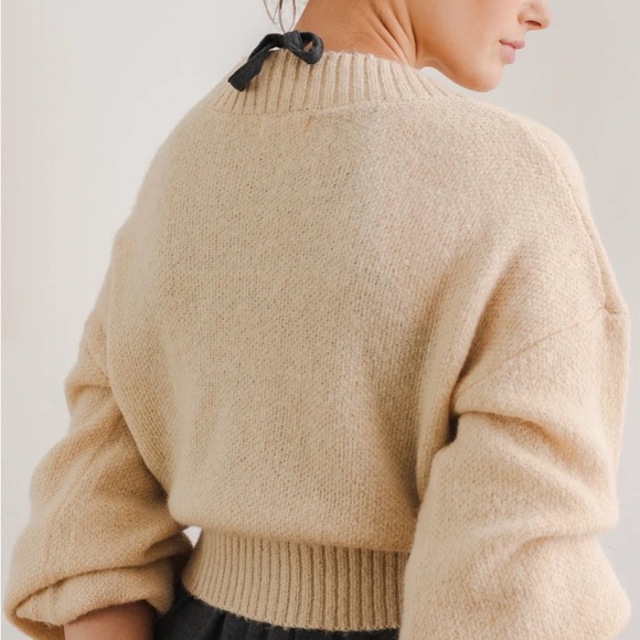 Beige Nuzzle Cardigan - Picture 3 of 7